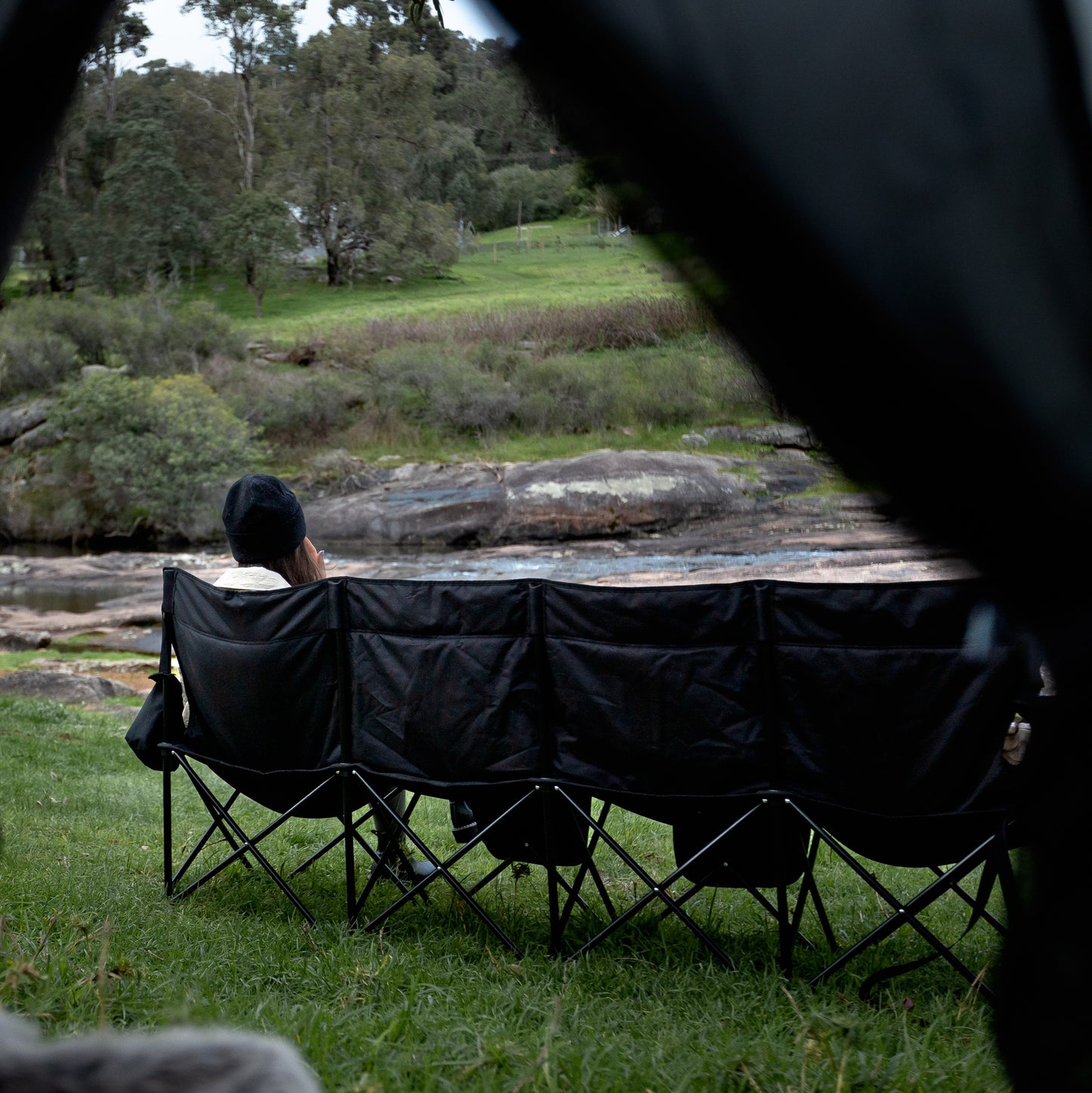 Black Onyx 4 Seater Outdoor Chair