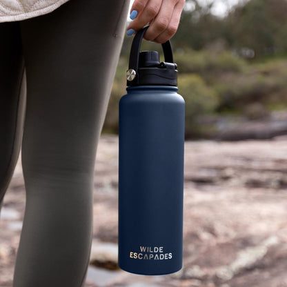 Midnight Blue - Insulated Water Bottle 1.2L